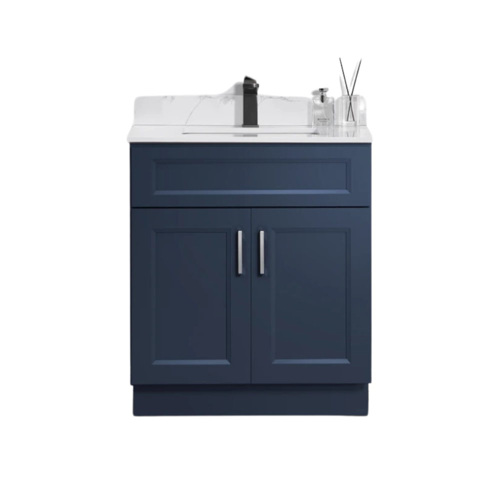 TC Wood Vanity - 24" Blue Shaker Doors Only